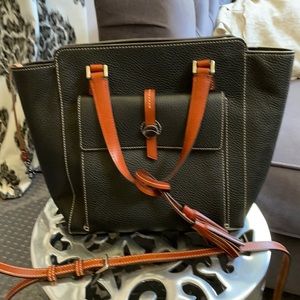 Dooney and Bourke bag with detachable cross body strap. Dust bag included